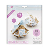 Tonic Studios Verso Dimensions Dies 29/Pkg, Winter Wonderland Small Gift Box Set