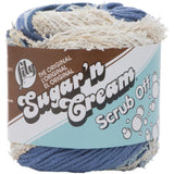 Lily Sugar'n Cream Yarn - Scrub Off, Denim
