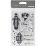 Kaisercraft, Clear Stamp 6"X4", Travel, Journey