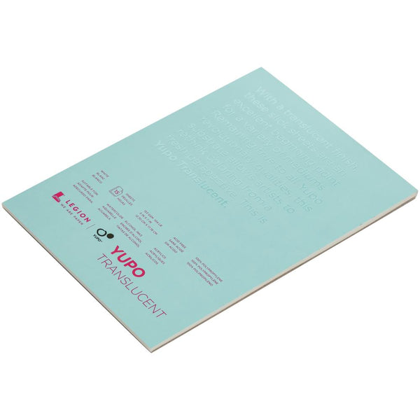Yupo Paper 5"X7" 15 Sheets/Pkg, Translucent 104lb