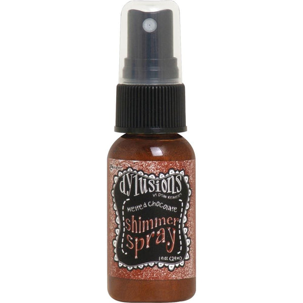 Dylusions Shimmer Sprays by Dyan Reaveley,  1oz, Melted Chocolate