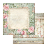 Stamperia, Double-Sided Paper Pad 12"X12" 10/Pkg, House of Roses, 10 Designs/1 Each