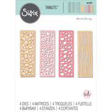 Sizzix Thinlits Dies By Sharon Drury 4/Pkg, Wild Thing