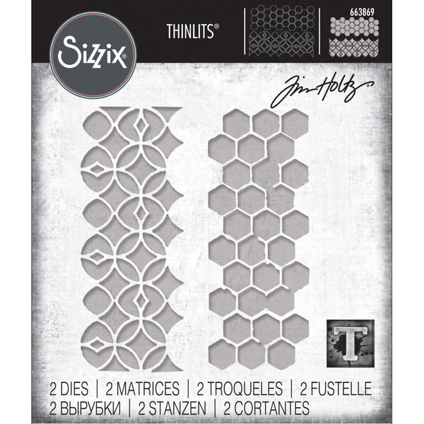 Sizzix Thinlits Dies By Tim Holtz, Pattern Repeat