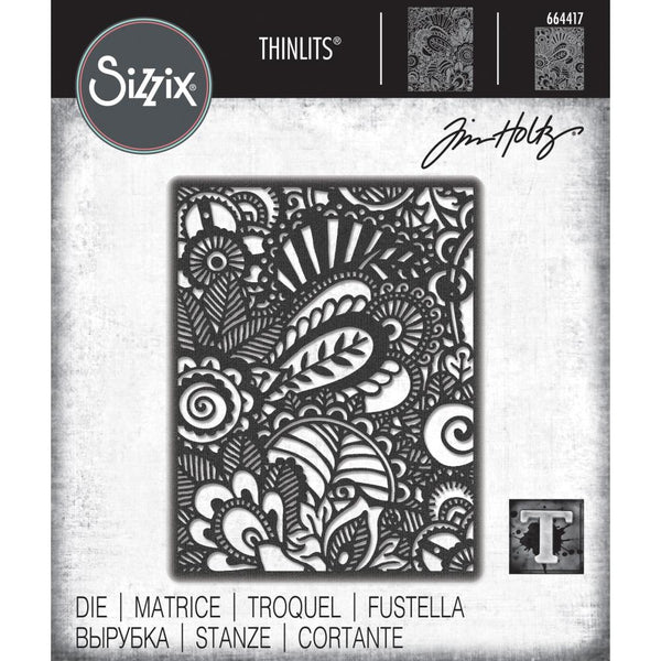 Sizzix Thinlits Dies By Tim Holtz, Doodle Art