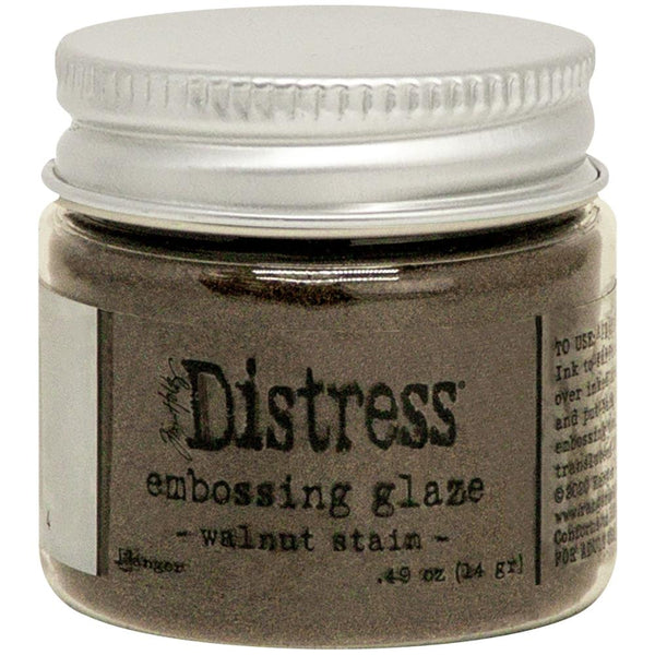 Ranger, Tim Holtz Distress Embossing Glaze, Walnut Stain