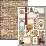 Ciao Bella Double-Sided Creative Pack 90lb A4 9/Pkg, Hipster, 9 Designs/1 Each