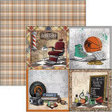 Ciao Bella Double-Sided Paper Pack 90lb 6"X6" 24/Pkg, Hipster, 12 Designs/2 Each