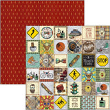 Ciao Bella Double-Sided Paper Pack 90lb 6"X6" 24/Pkg, Hipster, 12 Designs/2 Each