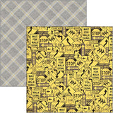 Ciao Bella Double-Sided Paper Pack 90lb 6"X6" 24/Pkg, Hipster, 12 Designs/2 Each