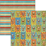 Ciao Bella Double-Sided Paper Pack 90lb 6"X6" 24/Pkg, Hipster, 12 Designs/2 Each