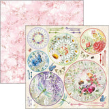 Ciao Bella Double-Sided Paper Pack 90lb 12"X12" 8/Pkg, Microcosmos, 8 Designs/1 Each
