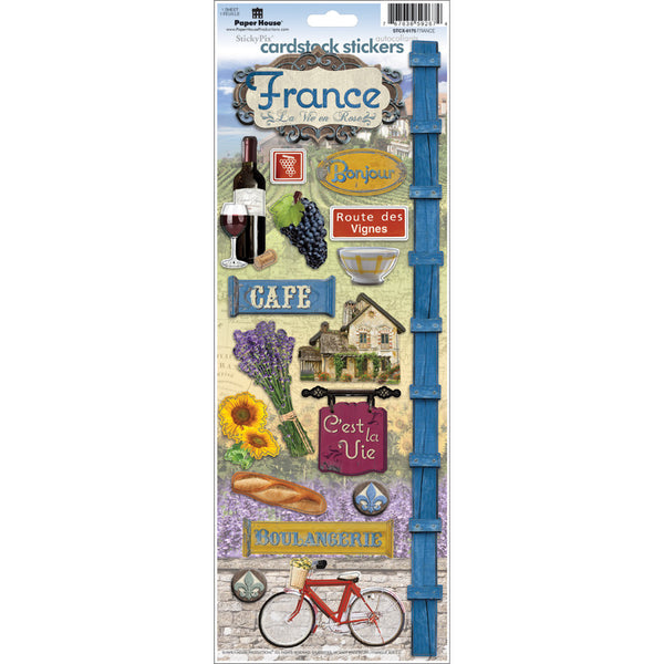 Paper House Cardstock Stickers 4.625"X13", France - Scrapbooking Fairies