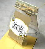 Honey Bee Stamps, Honey Cuts Die, Mason Jar Card