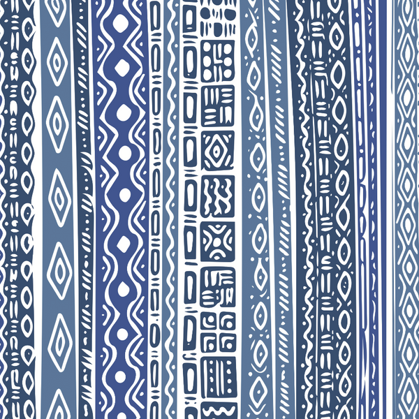 African Safari, 12"x12" Cardstock, Pattern Blue
