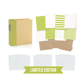 Simple Stories Sn@p! Binder 6"X8", Lime - Limited Edition