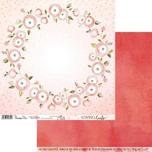 Penelope Dee, Ccoa Love, 12"x12" Double-Sided Cardstock, Be Loved
