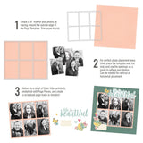 Simple Stories Simple Pages Page Template, Design 3