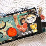 Elizabeth Craft Designs, Art Journal, Metal Die, Honeycomb Dots