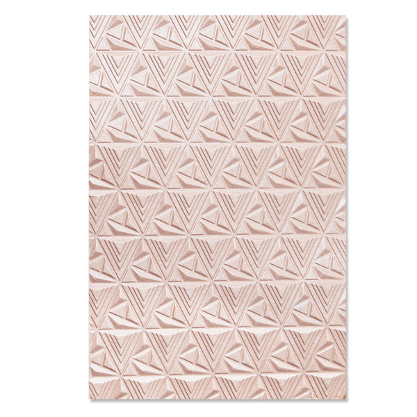 Sizzix 3D Textured Impressions By Jessica Scott, Geometric Lattice