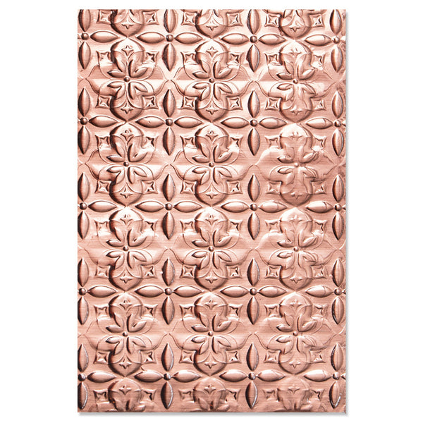 Sizzix 3D Textured Impressions By Jen Long, Adorned Tile (Retired)