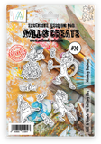 AALL & Create, Die #20 and Matching Stamps Set #246, Monkey Business