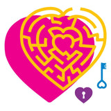 i-crafter Dies by Lynda Kanase, Heart Maze