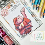 AALL & Create, A7 Clear Stamp, #254, Safety First