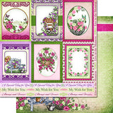 Heartfelt Creations, Classic Petunia Paper Collection - Scrapbooking Fairies