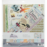 Paper House Paper Crafting Kit 12"X12", FRANCE - Scrapbooking Fairies