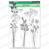 Penny Black Clear Stamps, Soft Stems