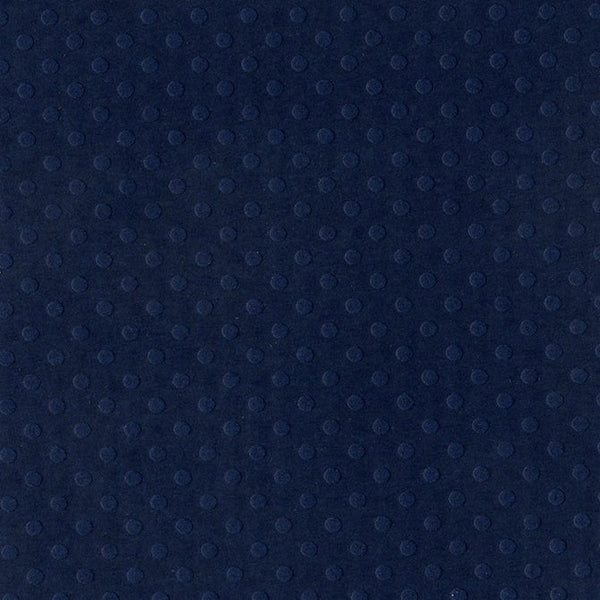 Bazzill Dotted Swiss Cardstock 12"X12", Deep Blue (80lb)