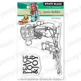 Penny Black, Clear Stamp Set, Sweet Sledder (Mini) (30-647)