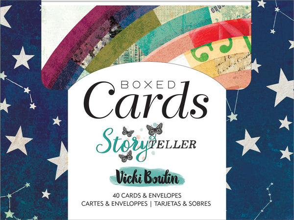 American Crafts A2 Cards W/Envelopes (4.375"X5.75") 40/Box, Vicki Boutin Storyteller