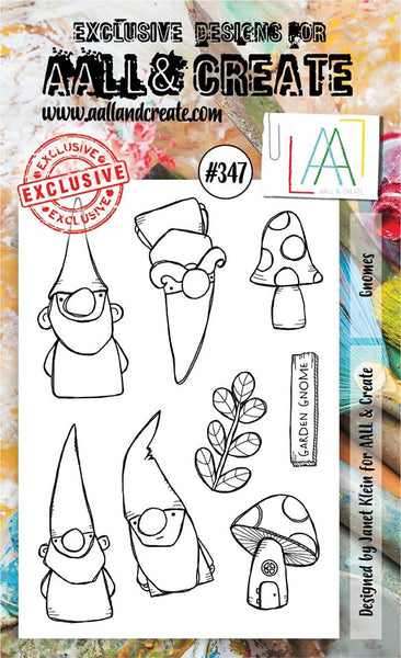 AALL & Create, Gnomes, A6 Clear Stamp, #347