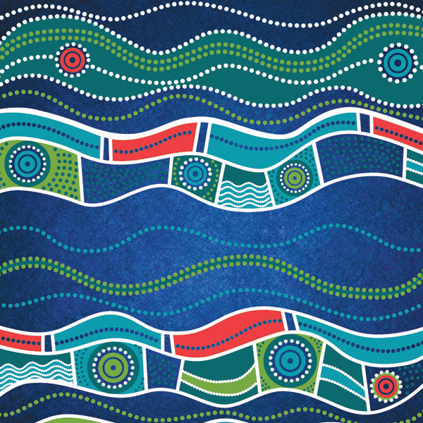 12"x12" Cardstock, Australia - Sightseeing Pattern