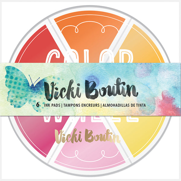 Vicki Boutin Mixed Media Ink Stamp Pads, Set 2, WarmTones - Scrapbooking Fairies