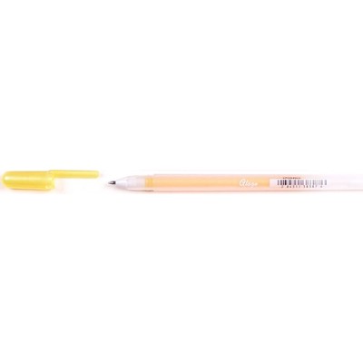 Sakura, Gelly Roll Glaze Bold Point Pens, 3-D Raised Ink, Gloss Yellow