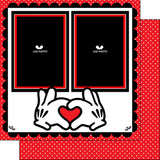 12"x12" Double-Sided Mousin' Around Layout - Right, Cardstock