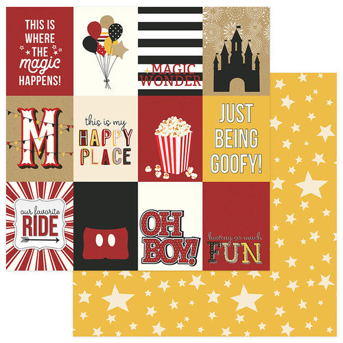 Photo Play, ColorPlay, A Day At The Park, Double-Sided Cardstock 12"x12", 3"x4" Cards
