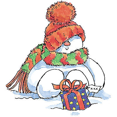 Penny Black, Sweet Snowman, Cling Stamp