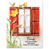 Penny Black Cling Stamps, Window
