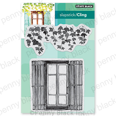 Penny Black Cling Stamps, Window