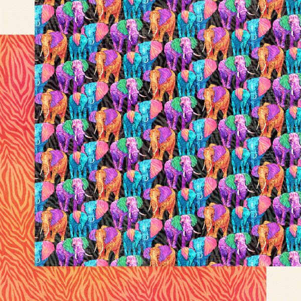 Graphic 45, 12X12 Kaleidoscope Patterned Paper, Dare to Be Different
