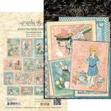 Graphic 45, Alice's Tea Party, Journaling Cards