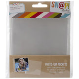 Simple Stories Sn@p! Photo Flips, 12/Pkg, 4"X4"