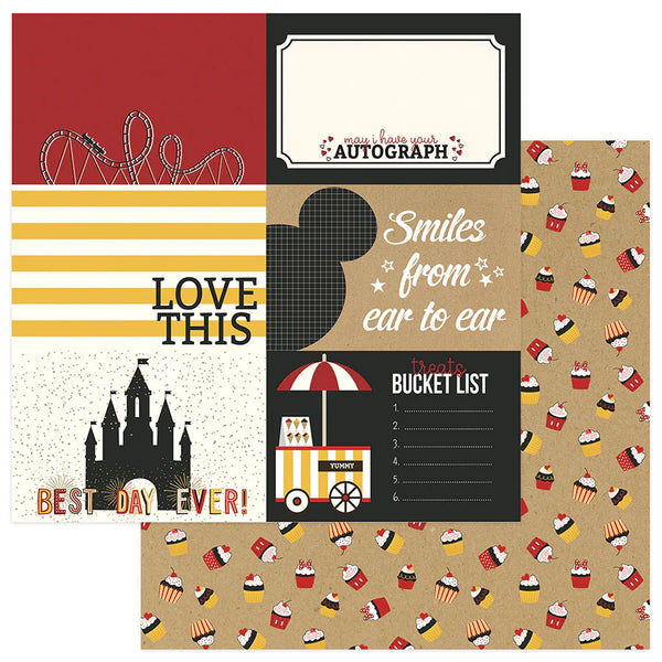 Photo Play, ColorPlay, A Day At The Park, Double-Sided Cardstock 12"x12", 4x6 Cards