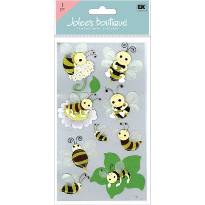 Jolee's Le Grande Dimensional Stickers, Bumblebees