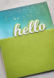 Birch Press Design, Die, Hello Topper