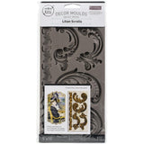 Prima Marketing Re-Design Mould 5"X10"X8mm, Lilian Scrolls